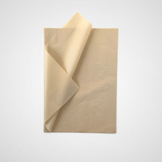 Oatmeal Beige tissue paper adds a bold pop of color to gift wrapping, crafting, and product packaging. Perfect for small business owners and creatives.