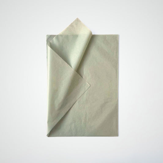 Olive Sage tissue paper adds a bold pop of color to gift wrapping, crafting, and product packaging. Perfect for small business owners and creatives.