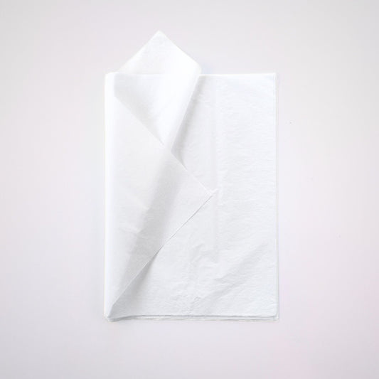 Pure White tissue paper adds a bold pop of color to gift wrapping, crafting, and product packaging. Perfect for small business owners and creatives.