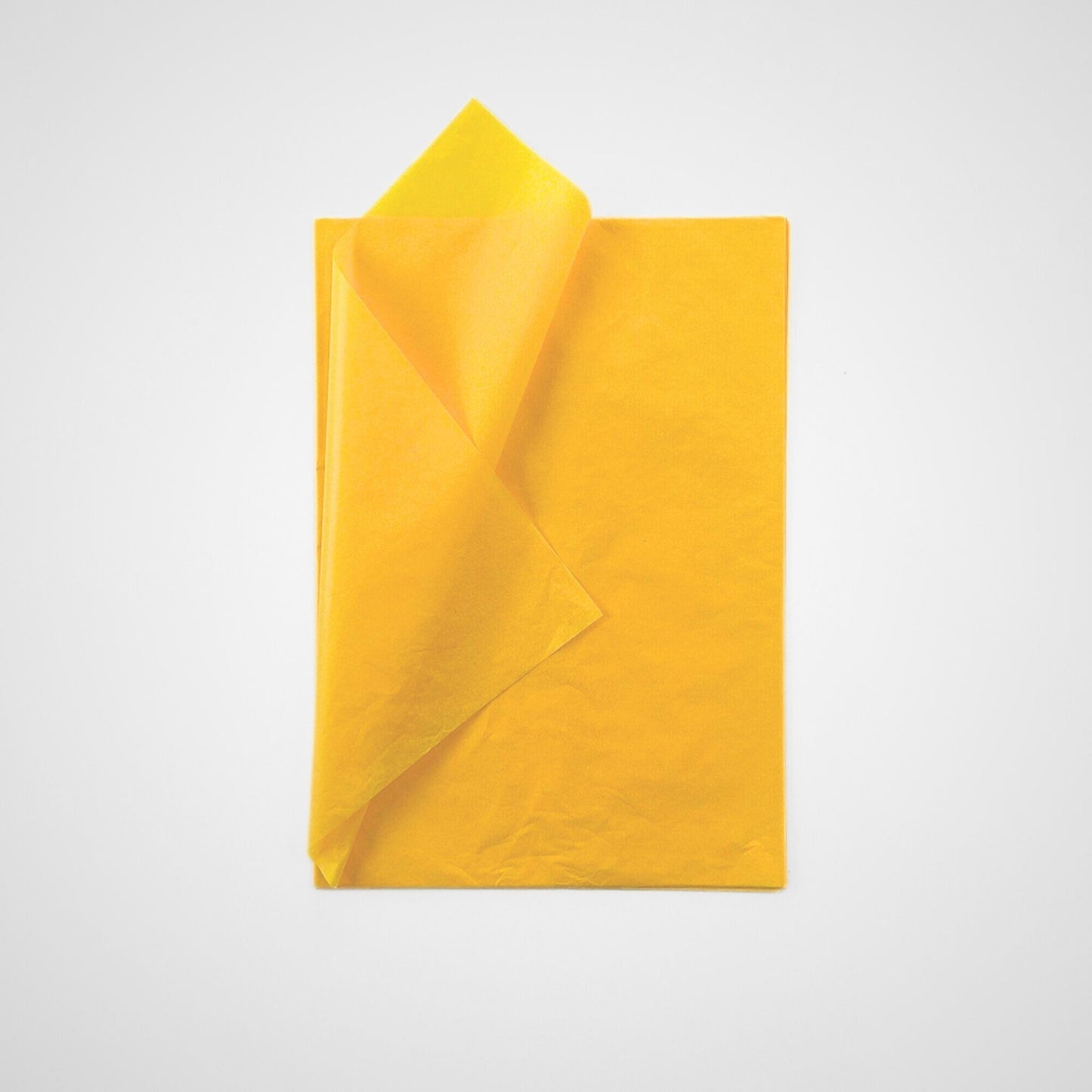 Amber Yellow tissue paper adds a bold pop of color to gift wrapping, crafting, and product packaging. Perfect for small business owners and creatives.