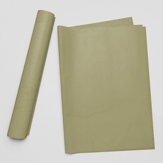 Olive Sage tissue paper adds a bold pop of color to gift wrapping, crafting, and product packaging. Perfect for small business owners and creatives.