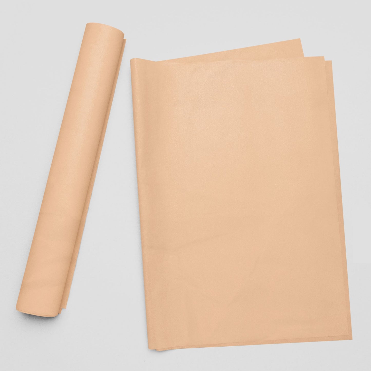 Peach Cream tissue paper adds a bold pop of color to gift wrapping, crafting, and product packaging. Perfect for small business owners and creatives.
