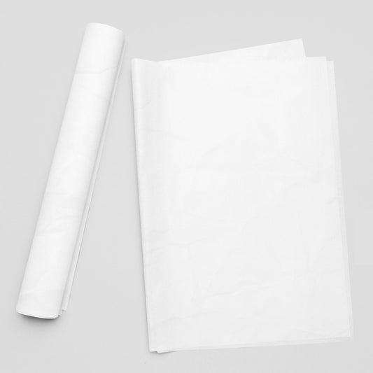 Pure White tissue paper adds a bold pop of color to gift wrapping, crafting, and product packaging. Perfect for small business owners and creatives.